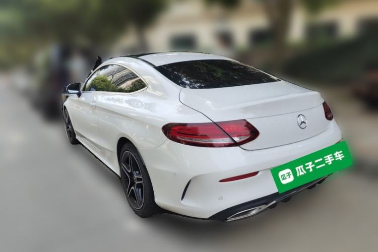 Used Mercedes-Benz C-Class 2021 C 260 Coupe Rear Left 45 Deg