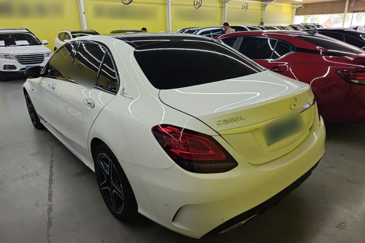 Used Mercedes-Benz C-Class 2021 C 260 L Sport Edition Star Collection Rear Left 45 Deg