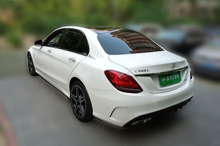 Used Mercedes-Benz C-Class 2021 C 260 L Sport Edition Star Collection Rear Left 45 Deg