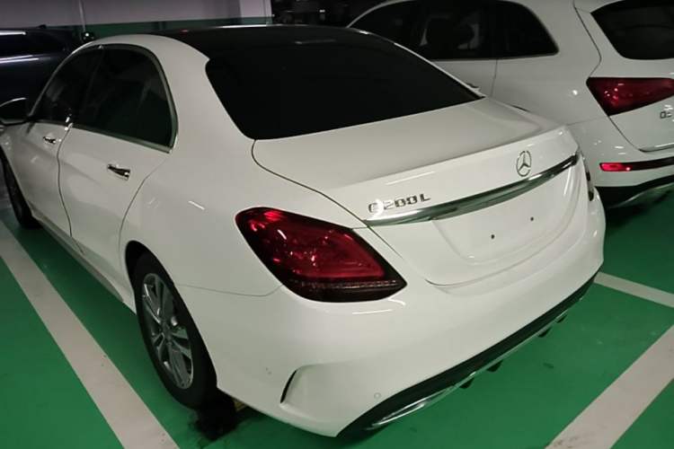 Used Mercedes-Benz C-Class 2021 C 200 L Fashion Edition Sport Version Rear Left 45 Deg