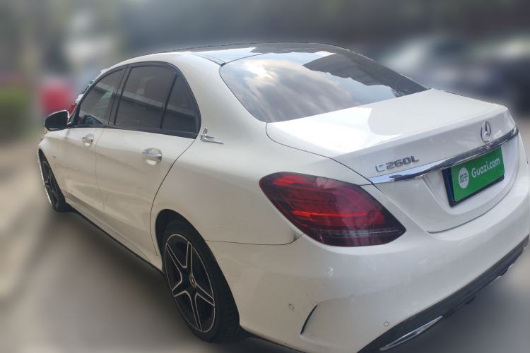 Used Mercedes-Benz C-Class 2021 C 260 L Sport Edition Star Collection Rear Left 45 Deg