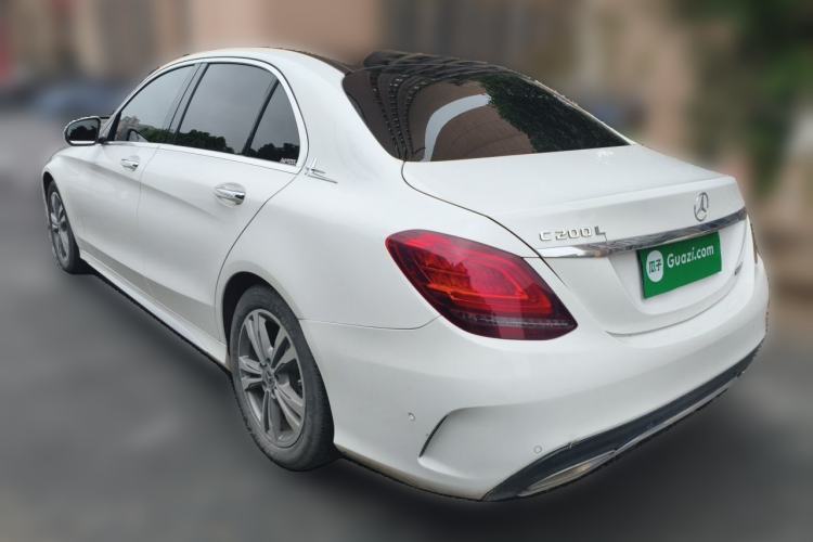 Used Mercedes-Benz C-Class 2021 C 200 L Fashion Edition Sport Version Rear Left 45 Deg