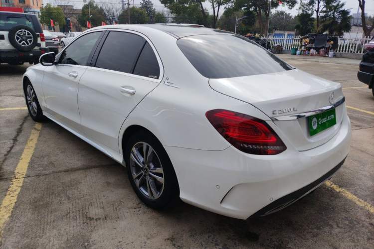 Used Mercedes-Benz C-Class 2021 C 200 L Fashion Edition Sport Version Rear Left 45 Deg