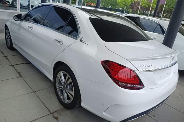 Used Mercedes-Benz C-Class 2021 C 200 L Fashion Edition Sport Version Rear Left 45 Deg