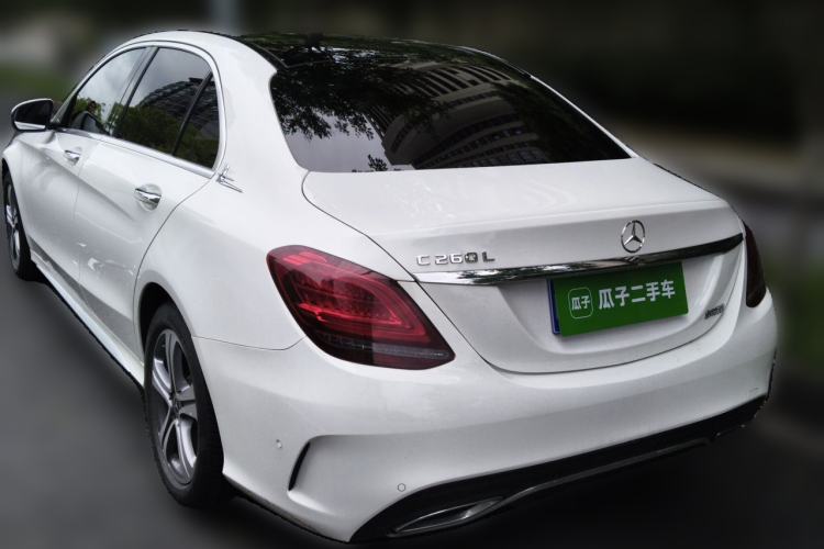 Used Mercedes-Benz C-Class 2021 C 260 L Sport Edition Rear Left 45 Deg