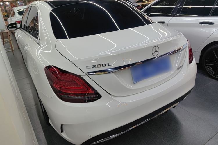 Used Mercedes-Benz C-Class 2021 C 200 L Fashion Edition Sport Version Rear Left 45 Deg