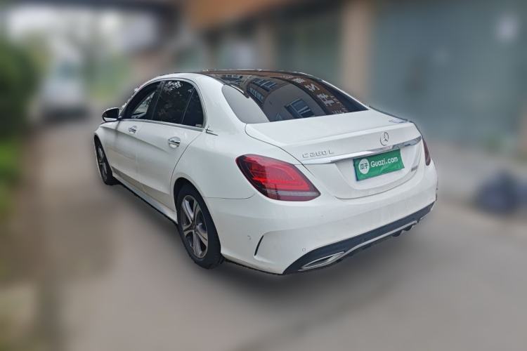 Used Mercedes-Benz C-Class 2021 C 260 L Sport Edition Rear Left 45 Deg
