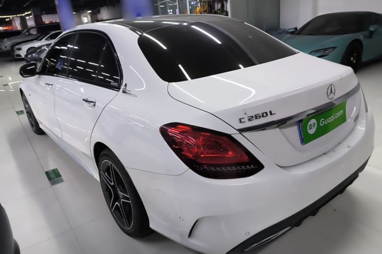 Used Mercedes-Benz C-Class 2021 C 260 L Sport Edition Star Collection Rear Left 45 Deg