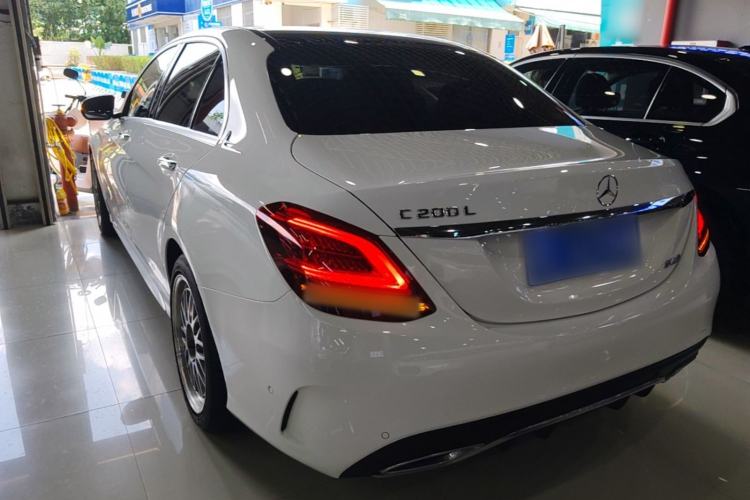 Used Mercedes-Benz C-Class 2021 C 200 L Fashion Edition Sport Version Rear Left 45 Deg
