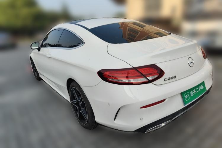 Used Mercedes-Benz C-Class 2021 C 260 Coupe Rear Left 45 Deg