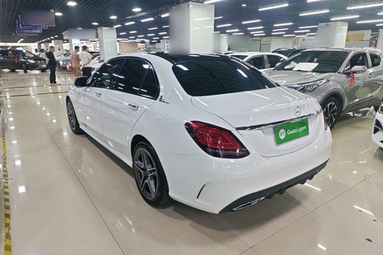 Used Mercedes-Benz C-Class 2021 C 260 L Sport Edition Star Collection Rear Left 45 Deg
