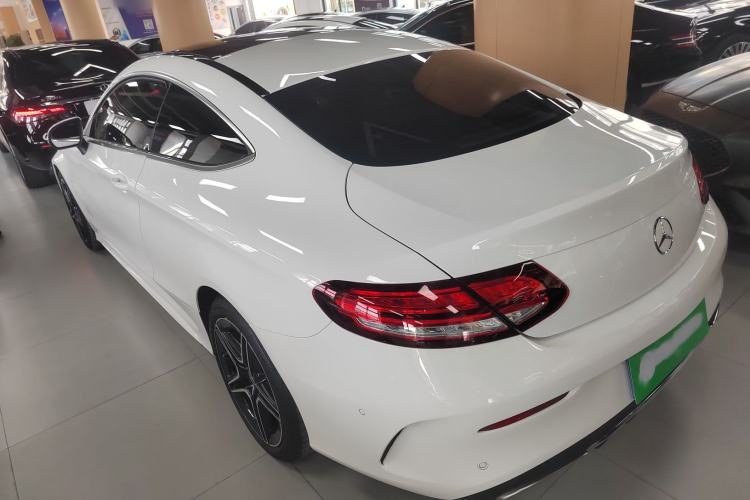 Used Mercedes-Benz C-Class 2021 C 260 Coupe Rear Left 45 Deg