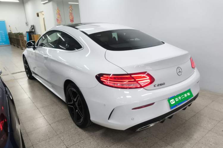 Used Mercedes-Benz C-Class 2021 C 260 Coupe Rear Left 45 Deg