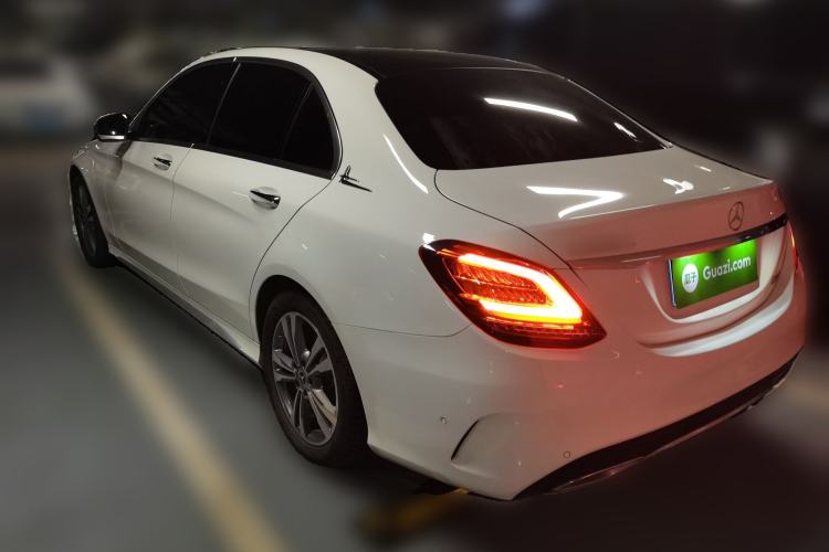 Used Mercedes-Benz C-Class 2021 C 200 L Fashion Edition Sport Version Rear Left 45 Deg