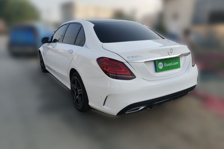 Used Mercedes-Benz C-Class 2021 C 260 L Sport Edition Star Collection Rear Left 45 Deg
