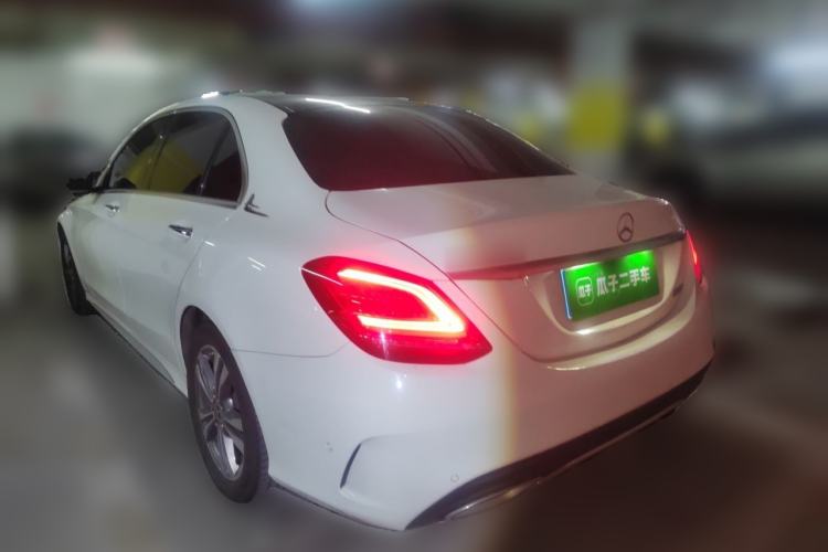 Used Mercedes-Benz C-Class 2021 C 200 L Fashion Edition Sport Version Rear Left 45 Deg