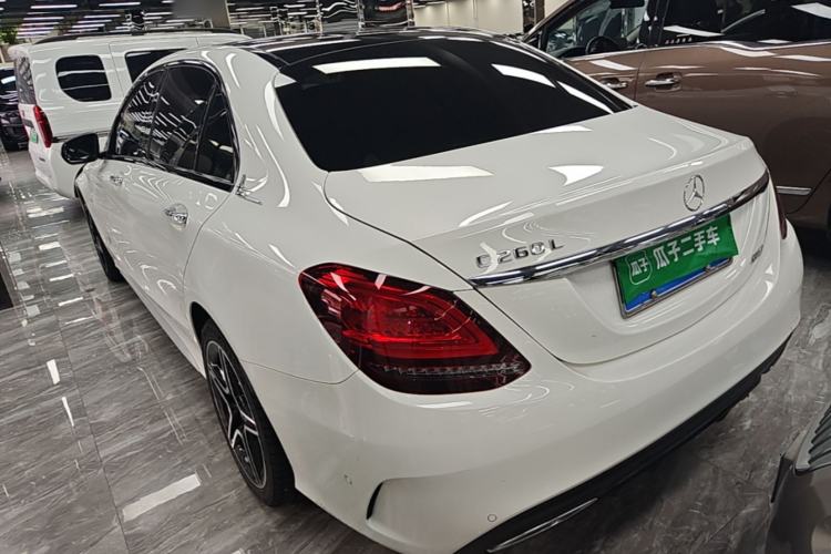 Used Mercedes-Benz C-Class 2021 C 260 L Sport Edition Star Collection Rear Left 45 Deg