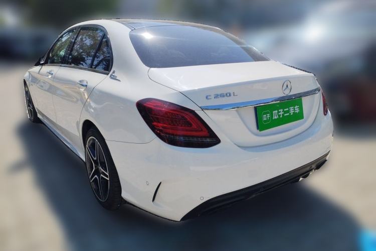 Used Mercedes-Benz C-Class 2021 C 260 L Sport Edition Star Collection Rear Left 45 Deg