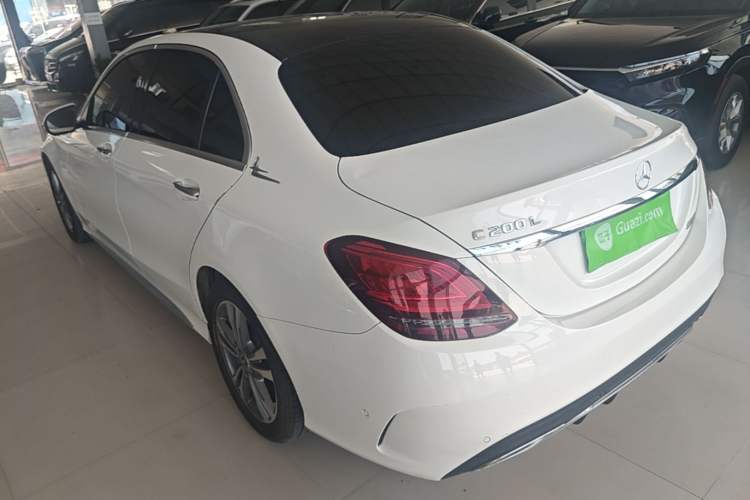 Used Mercedes-Benz C-Class 2021 C 200 L Fashion Edition Sport Version Rear Left 45 Deg