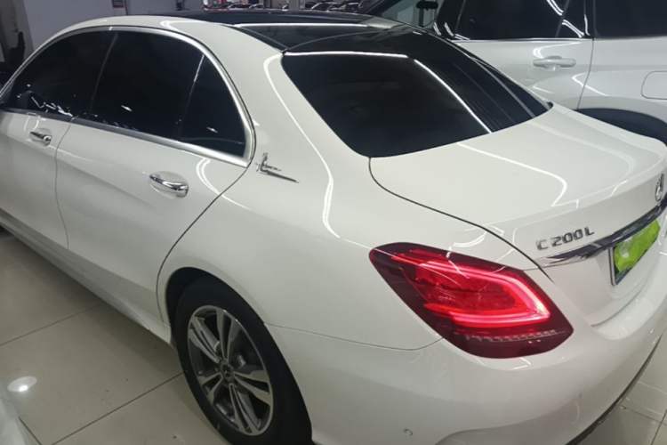 Used Mercedes-Benz C-Class 2021 C 200 L Fashion Edition Sport Version Rear Left 45 Deg