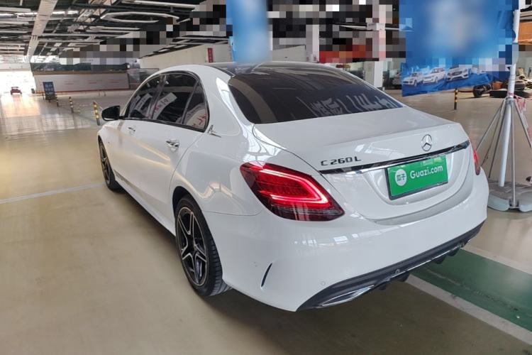 Used Mercedes-Benz C-Class 2021 C 260 L Sport Edition Star Collection Rear Left 45 Deg