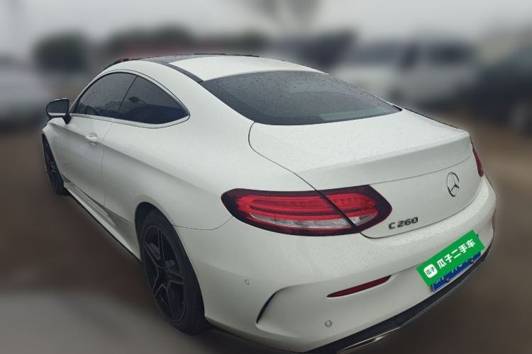 Used Mercedes-Benz C-Class 2021 C 260 Coupe Rear Left 45 Deg