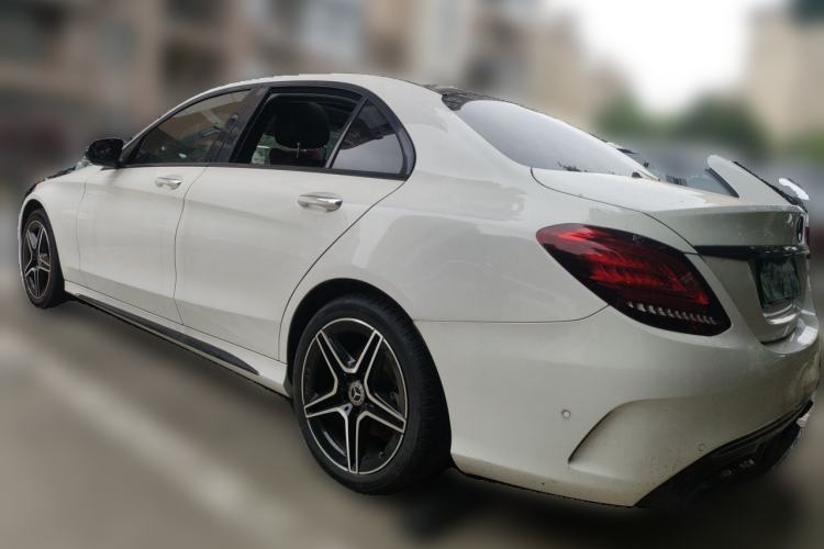 Used Mercedes-Benz C-Class 2021 C 260 L Sport Edition Star Collection Rear Left 45 Deg