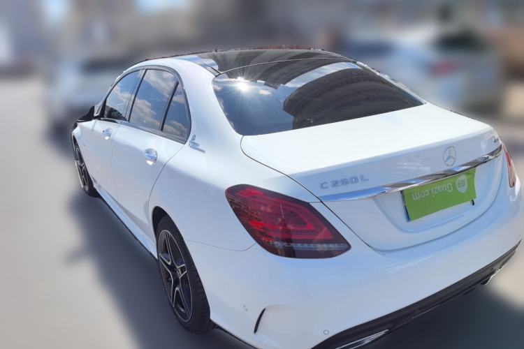 Used Mercedes-Benz C-Class 2021 C 260 L Sport Edition Star Collection Rear Left 45 Deg