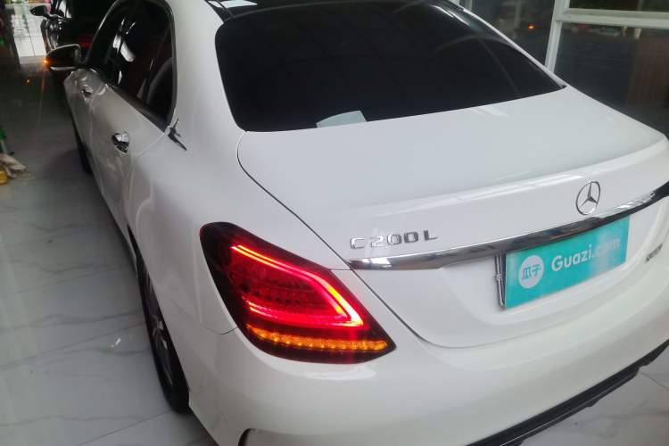 Used Mercedes-Benz C-Class 2021 C 200 L Fashion Edition Sport Version Rear Left 45 Deg