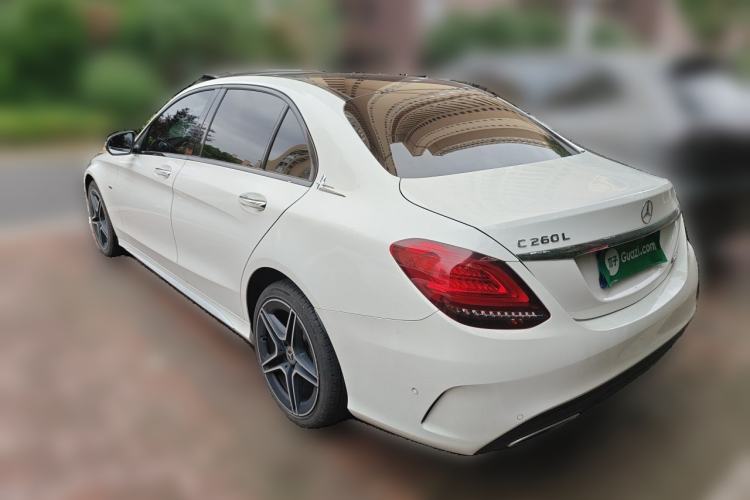 Used Mercedes-Benz C-Class 2021 C 260 L Sport Edition Star Collection Rear Left 45 Deg
