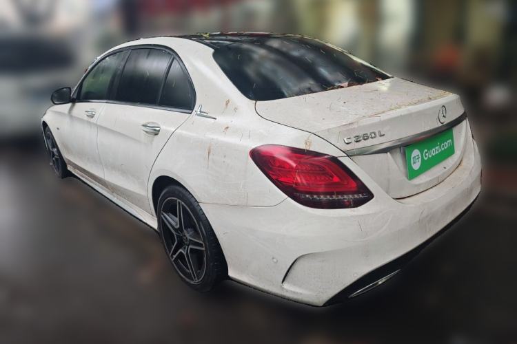 Used Mercedes-Benz C-Class 2021 C 260 L Sport Edition Star Collection Rear Left 45 Deg