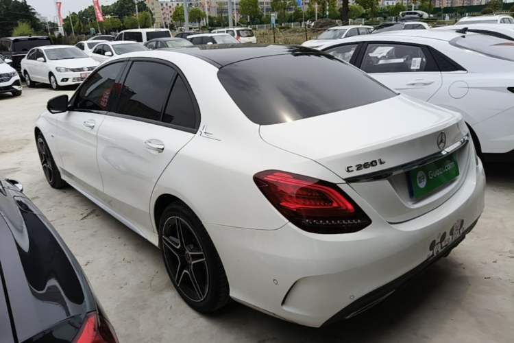 Used Mercedes-Benz C-Class 2021 C 260 L Sport Edition Star Collection Rear Left 45 Deg