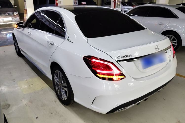 Used Mercedes-Benz C-Class 2021 C 200 L Fashion Edition Sport Version Rear Left 45 Deg
