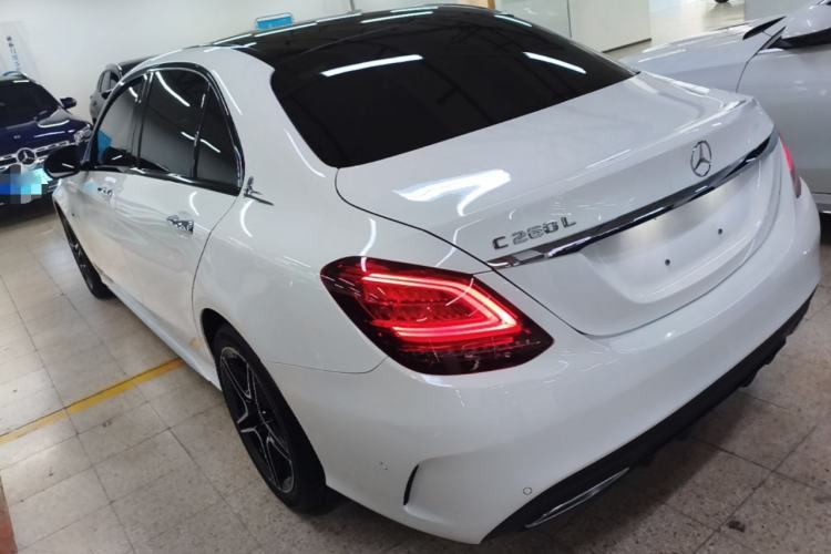 Used Mercedes-Benz C-Class 2021 C 260 L Sport Edition Star Collection Rear Left 45 Deg