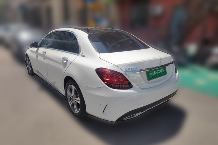 Used Mercedes-Benz C-Class 2021 C 260 L Sport Edition Rear Left 45 Deg