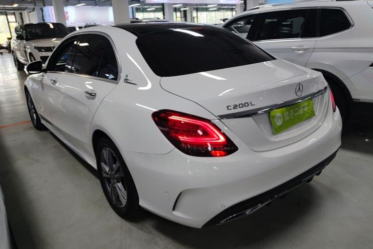 Used Mercedes-Benz C-Class 2021 C 200 L Fashion Edition Sport Version Rear Left 45 Deg