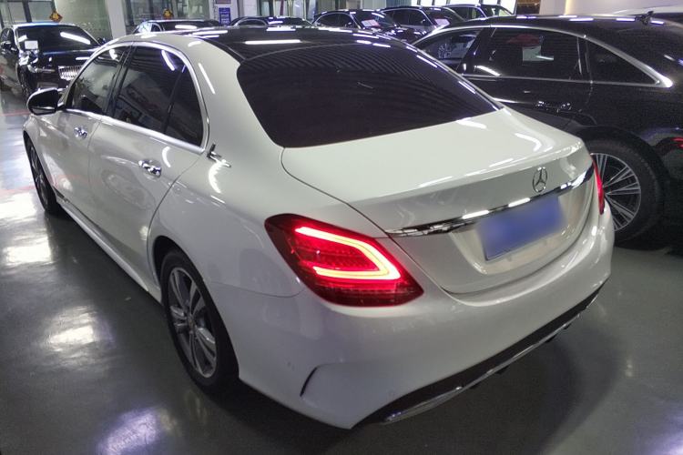 Used Mercedes-Benz C-Class 2021 C 200 L Fashion Edition Sport Version Rear Left 45 Deg