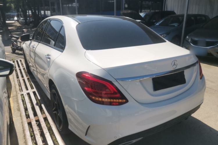 Used Mercedes-Benz C-Class 2021 C 260 L Sport Edition Star Collection Rear Left 45 Deg