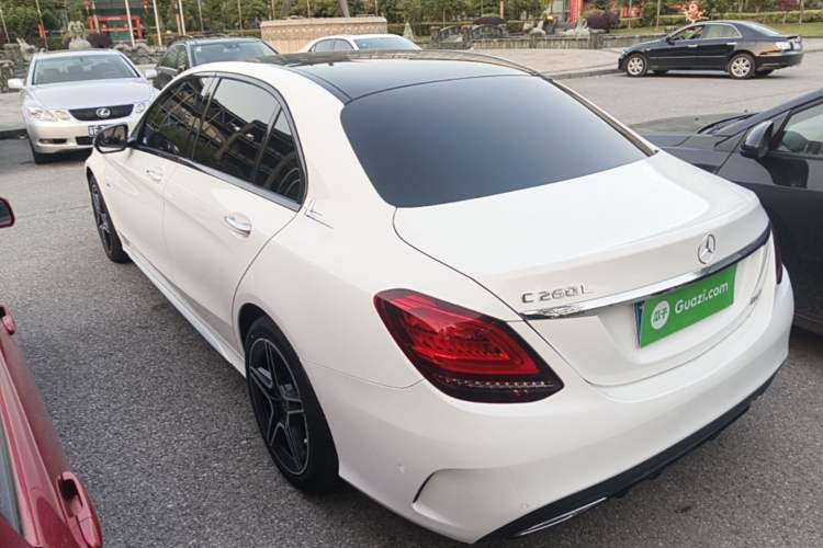Used Mercedes-Benz C-Class 2021 C 260 L Sport Edition Star Collection Rear Left 45 Deg