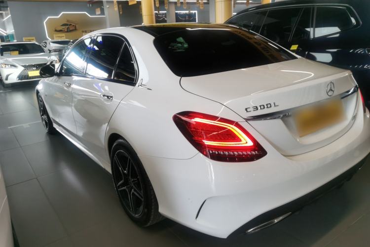 Used Mercedes-Benz C-Class 2021 C 260 L Sport Edition Star Collection Rear Left 45 Deg