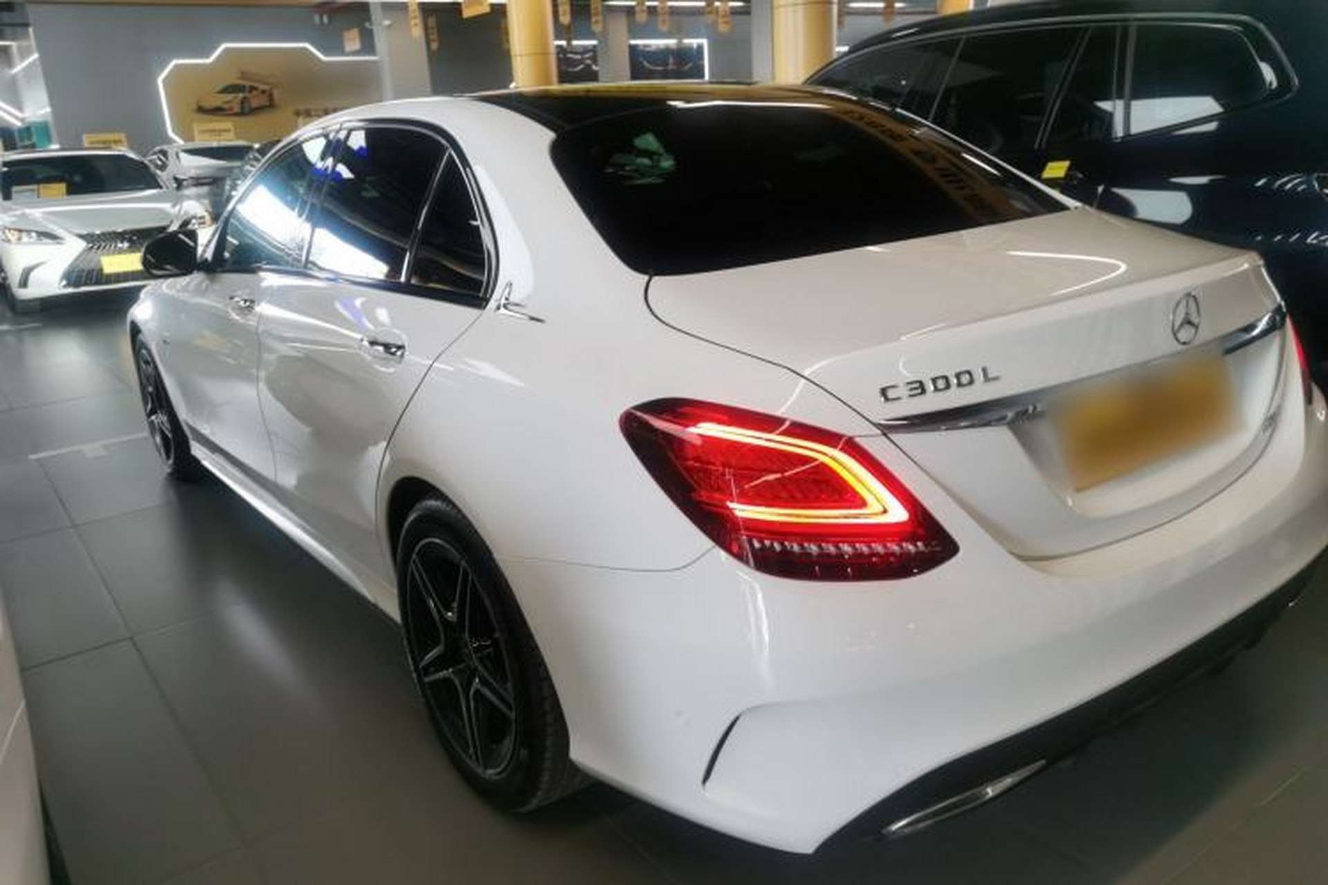 Used Mercedes-Benz C-Class 2021 C 260 L Sport Edition Star Collection Rear Left 45 Deg