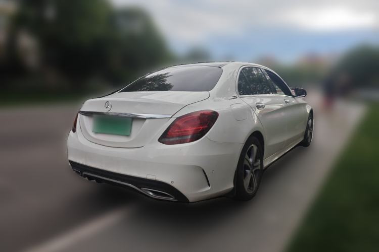 Used Mercedes-Benz C-Class 2021 C 260 L Sport Edition Rear Right 45 Deg