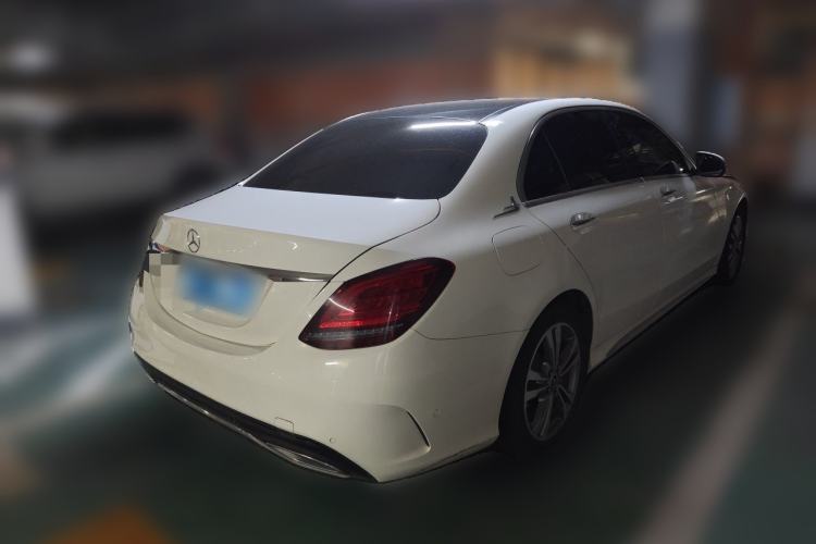 Used Mercedes-Benz C-Class 2021 C 200 L Fashion Edition Sport Version Rear Right 45 Deg