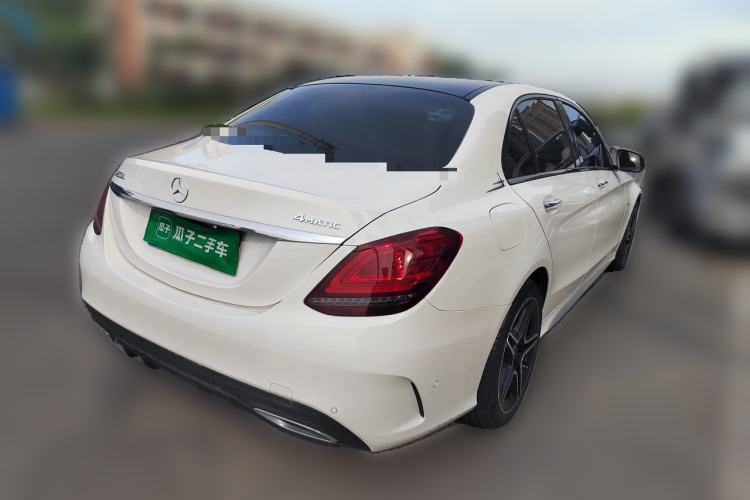 Used Mercedes-Benz C-Class 2021 C 260 L Sport Edition Star Collection Rear Right 45 Deg