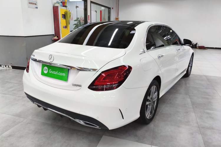 Used Mercedes-Benz C-Class 2021 C 200 L Fashion Edition Sport Version Rear Right 45 Deg