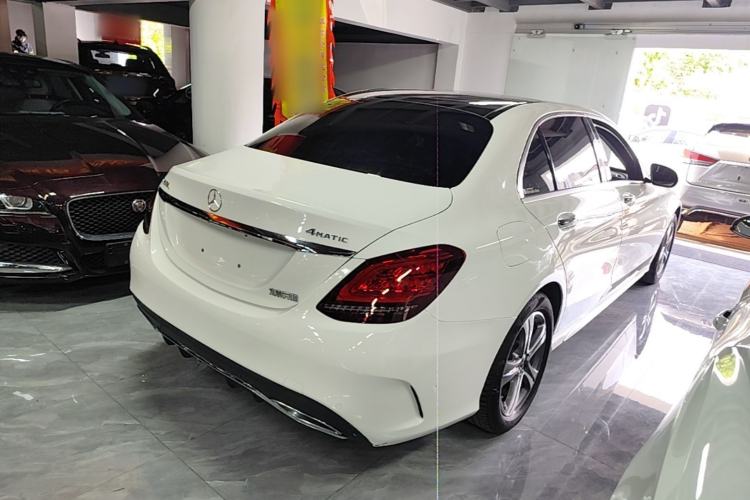 Used Mercedes-Benz C-Class 2021 C 260 L Sport Edition Rear Right 45 Deg