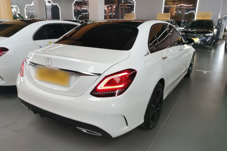 Used Mercedes-Benz C-Class 2021 C 260 L Sport Edition Star Collection Rear Right 45 Deg