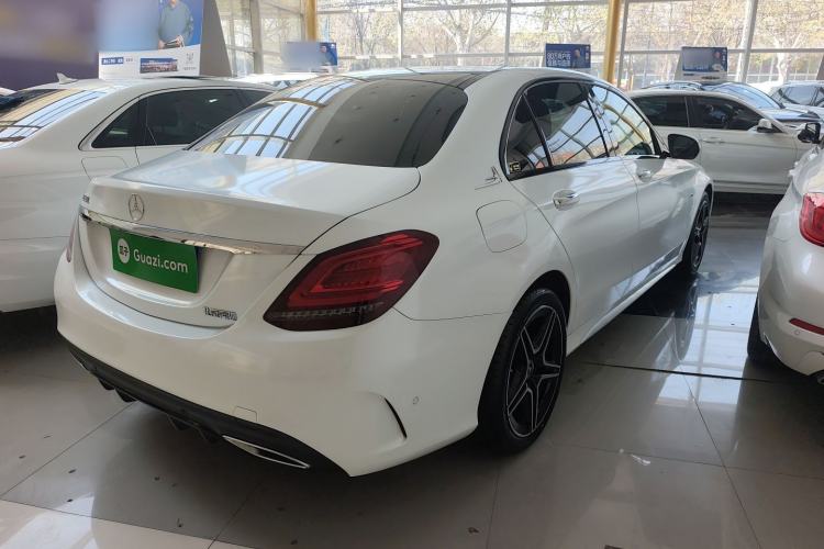 Used Mercedes-Benz C-Class 2021 C 260 L Sport Edition Star Collection Rear Right 45 Deg