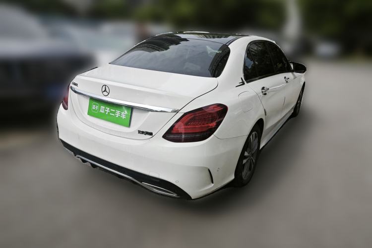 Used Mercedes-Benz C-Class 2021 C 200 L Fashion Edition Sport Version Rear Right 45 Deg
