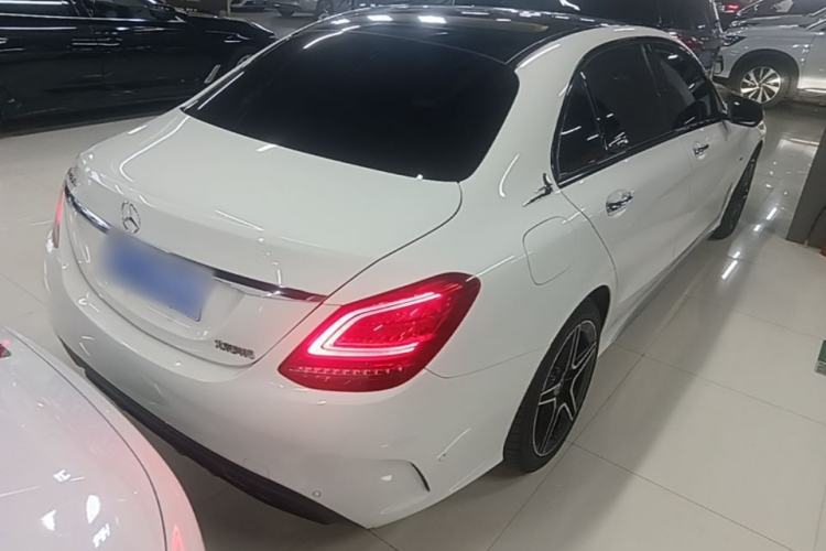 Used Mercedes-Benz C-Class 2021 C 260 L Sport Edition Star Collection Rear Right 45 Deg